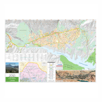 Tourist Map of Lavasan (Naqshe-ye Gardeshgari-e Lavasan)