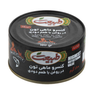 Tuna Chunks in Oil with Smoke Flavor – Tabiat (12-Pack, 180g Each)