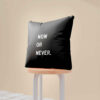 Velvet Cushion Cover Double-Sided - Motivational Quote Design (Set of 2)