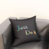 Velvet Cushion Cover Double-Sided - Motivational Quote Design (Set of 2)