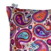 Velvet Cushion Cover - Printed Paisley Design (Set of 2)