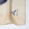 Women's Shawl with Watercolor Print Design