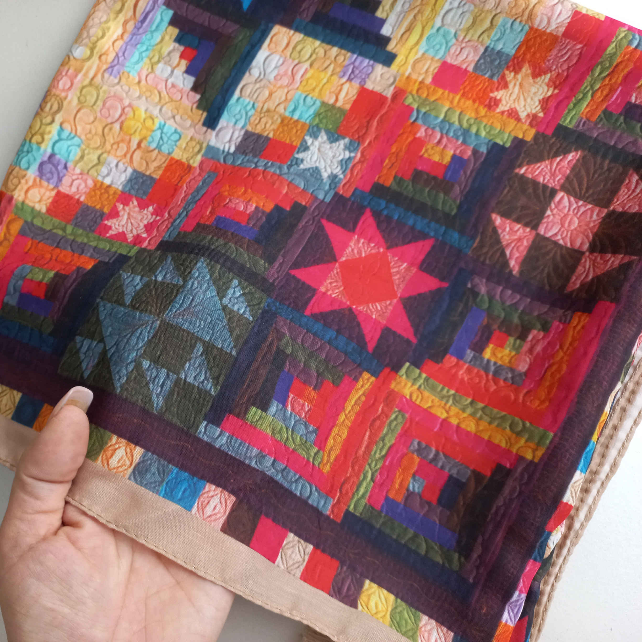 Women’s Cotton Scarf – Traditional Design