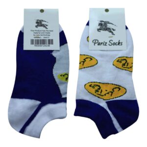 Iranian Socks for Women with Doghe Abali Design