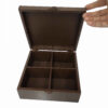Handmade Wooden Candy Box – Luxury Storage with Persian Tile Design