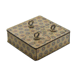 Khatam Kari Wooden Candy Organizer Box – Luxury Chocolate Storage