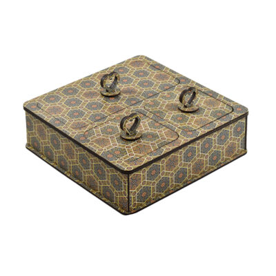 Khatam Kari Wooden Candy Organizer Box – Luxury Chocolate, Nut & Tea Storage
