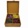 Handcrafted Wooden Chocolate Box – Elegant Mandala Design Organizer