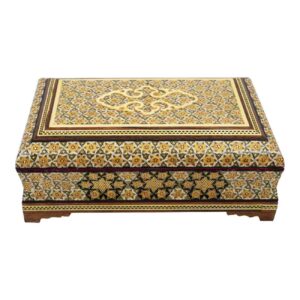 Wooden Persian Gift Box Handcrafted Khatam Kari