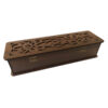 Classic Brown Wooden Tea Chest – Simple, Functional & Elegant