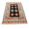 Fars Qashqai Geometric Kilim Rug - Authentic Handwoven Persian Wool