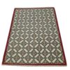 Brown Geometric Kilim Rug - Handwoven Authentic Persian Wool Style