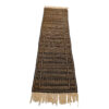 Brown Striped Kilim Runner from Khorasan - Handwoven Persian Wool