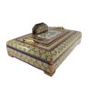 Floral Fantasy – Wooden Desk Organizer with Khatamkari Art