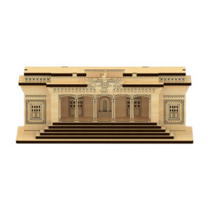 3D Wooden Puzzle – Persian Fire Temple Model Kit