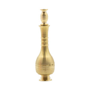 Brass Surma Dani Container for Keeping Kohl Mehrak (x2)