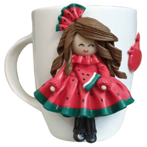 Artistic Handcrafted Ceramic Mug – Yalda Theme