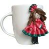 Artistic Handcrafted Ceramic Mug - Yalda Theme