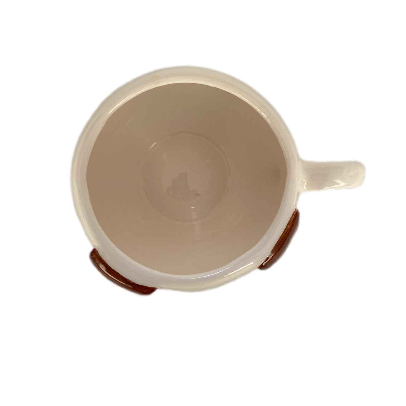 Fantasy Ceramic Coffee Mug – White Dog Design