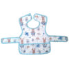 Cute Baby Bibs for Eating with Rabbit Design Set of 3