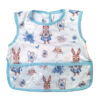 Cute Baby Bibs for Eating with Rabbit Design Set of 3