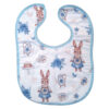 Cute Baby Bibs for Eating with Rabbit Design Set of 3
