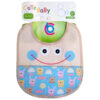 Cute Baby Bibs for Eating with Straps Pack of 4