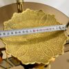 Decorative Brass Wall Plate Handcrafted Ghalamzani Engraving
