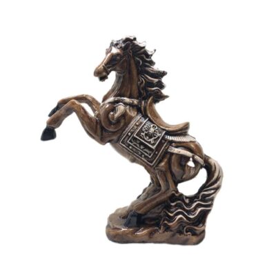 Decorative Ceramic Horse Figurine Statue - Artistic Equine Decor