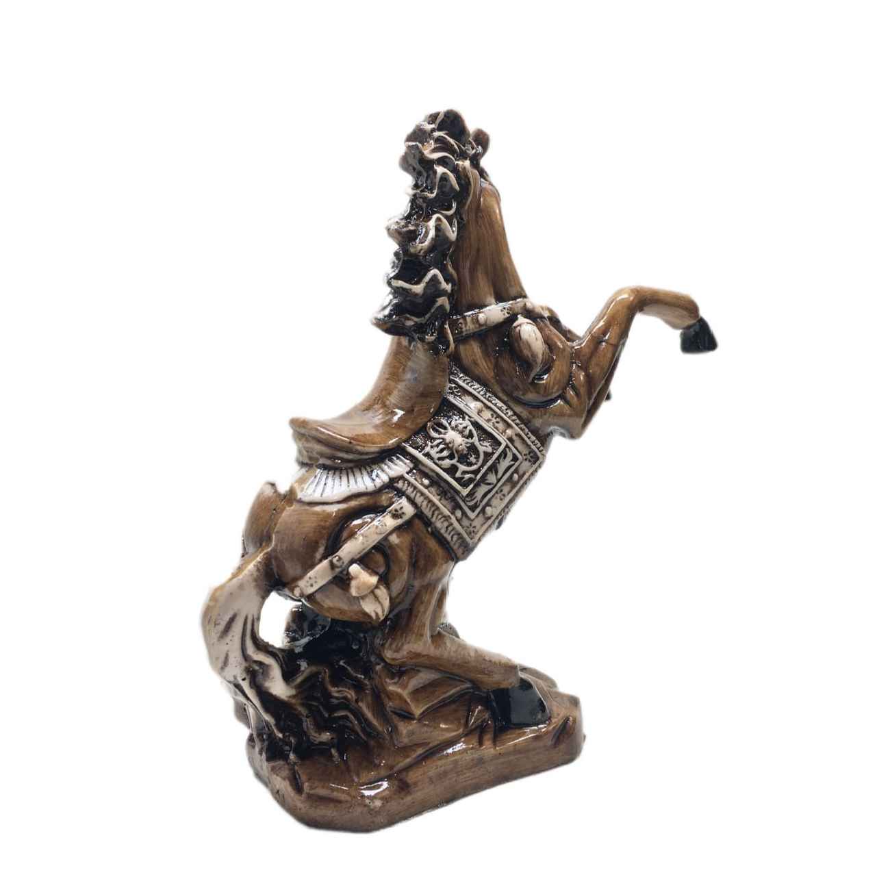 Decorative Ceramic Horse Figurine Statue – Artistic Equine Decor