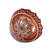 Decorative Copper Bowl With Persian Inspired Design Handcrafted Elegance