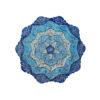 Decorative Copper Wall Plate with Persian Minakari for Home Decor