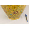 Handcrafted Decorative Persian Pottery Vase, Hand-Painted with the Classic Gol-o-Morgh Design in a Jar Shape