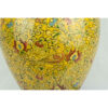 Handcrafted Decorative Persian Pottery Vase, Hand-Painted with the Classic Gol-o-Morgh Design in a Jar Shape