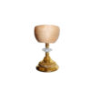 Decorative Wooden Bowl Footed Made from Walnut Wood Handcrafted Elegance