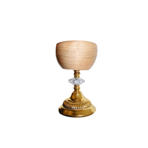 Decorative Wooden Bowl Footed Made from Walnut Wood Handcrafted Elegance