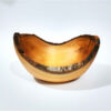 Decorative Wooden Bowl Natural Cherry Wood Handcrafted