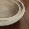 Decorative Wooden Bowl in Bowl Walnut Wood Artisanal