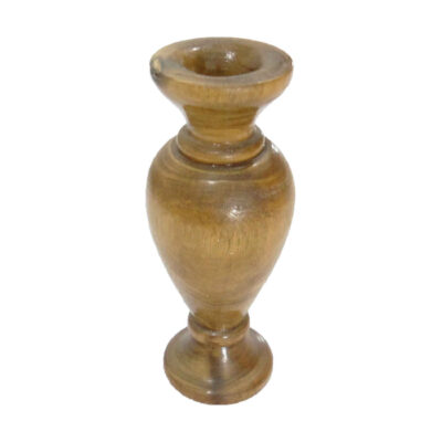 Handcrafted Decorative Wooden Bud Vase, Designed with a Minimalist Shape to Enhance Your Living Space