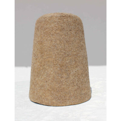 Handmade Iranian Dervish Hat in 100% Wool for Sufi Whirling