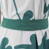 Fit Dress with Belt for Women with Floral Design