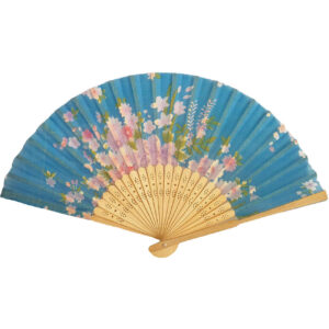 Folding Hand Fan in Floral Pattern – Functional & Fashionable