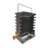 Vertical Gas Burner Grill for Kebabs - Double-Sided with 12-Skewer Stand