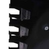 Vertical Gas Kebab Grill with 8-Skewer Burner Stand