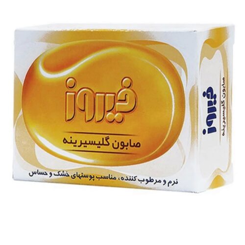 Glycerin Firooz Soap Bar Suitable for Dry & Sensitive Skin (x6)