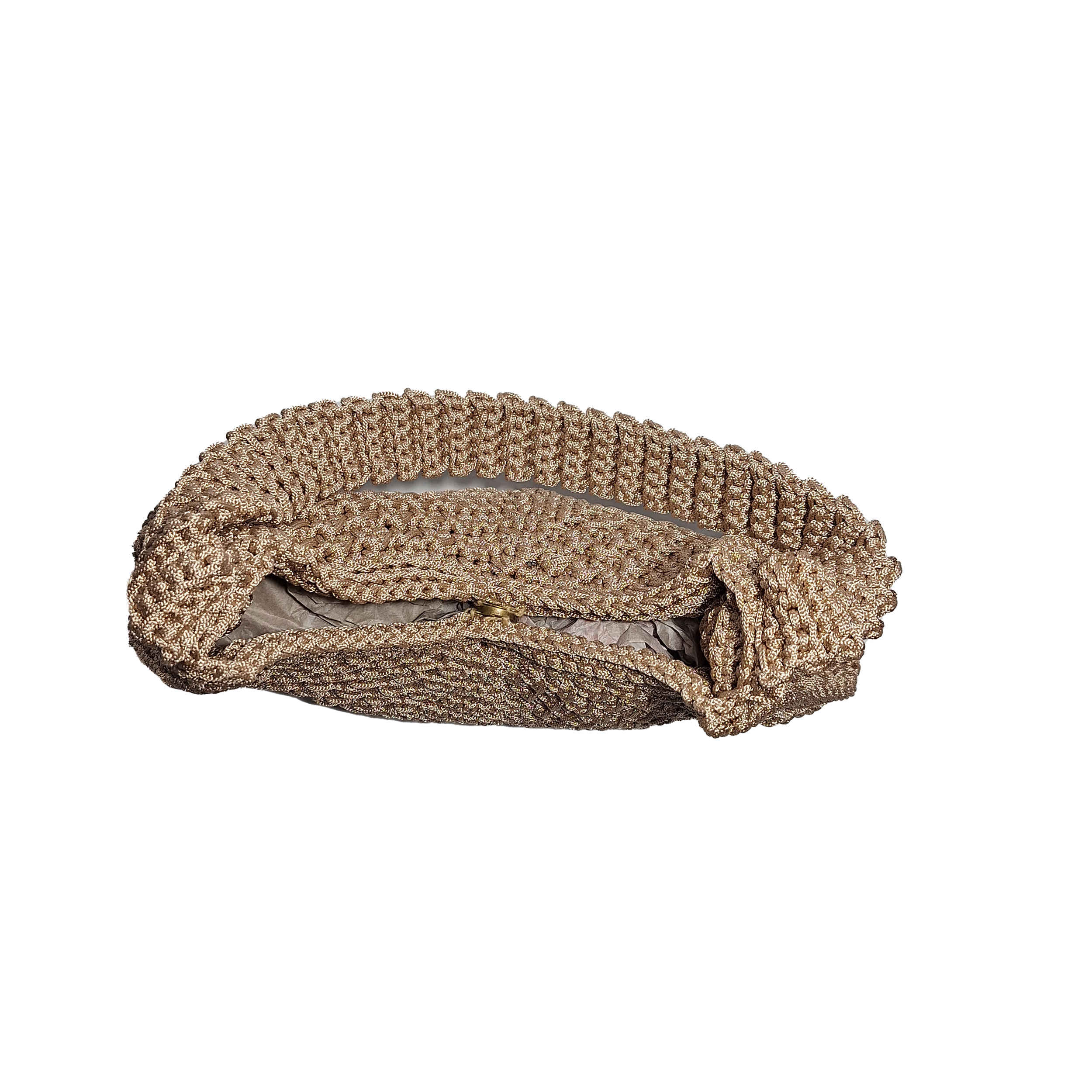 Handwoven Hemp Crochet Tote Bag for Women