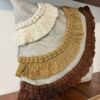 Boho Style Cushion Cover - Hemp with Macrame (Set of 2)