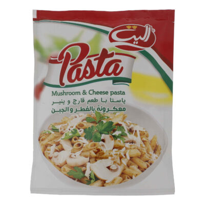 Elite Instant Pasta with Mushroom & Cheese Flavor, Creamy Quick-Cook Pasta Ready in Minutes – 180g, Pack of 20