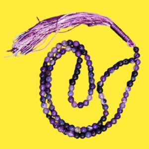 Islamic Amethyst Rosary Crafted with 101 Prayer Beads Tasbih