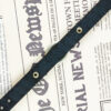 Islamic Bracelet with Leather & Agate Stone Adjustable Ya Baqiyatallah Calligraphy